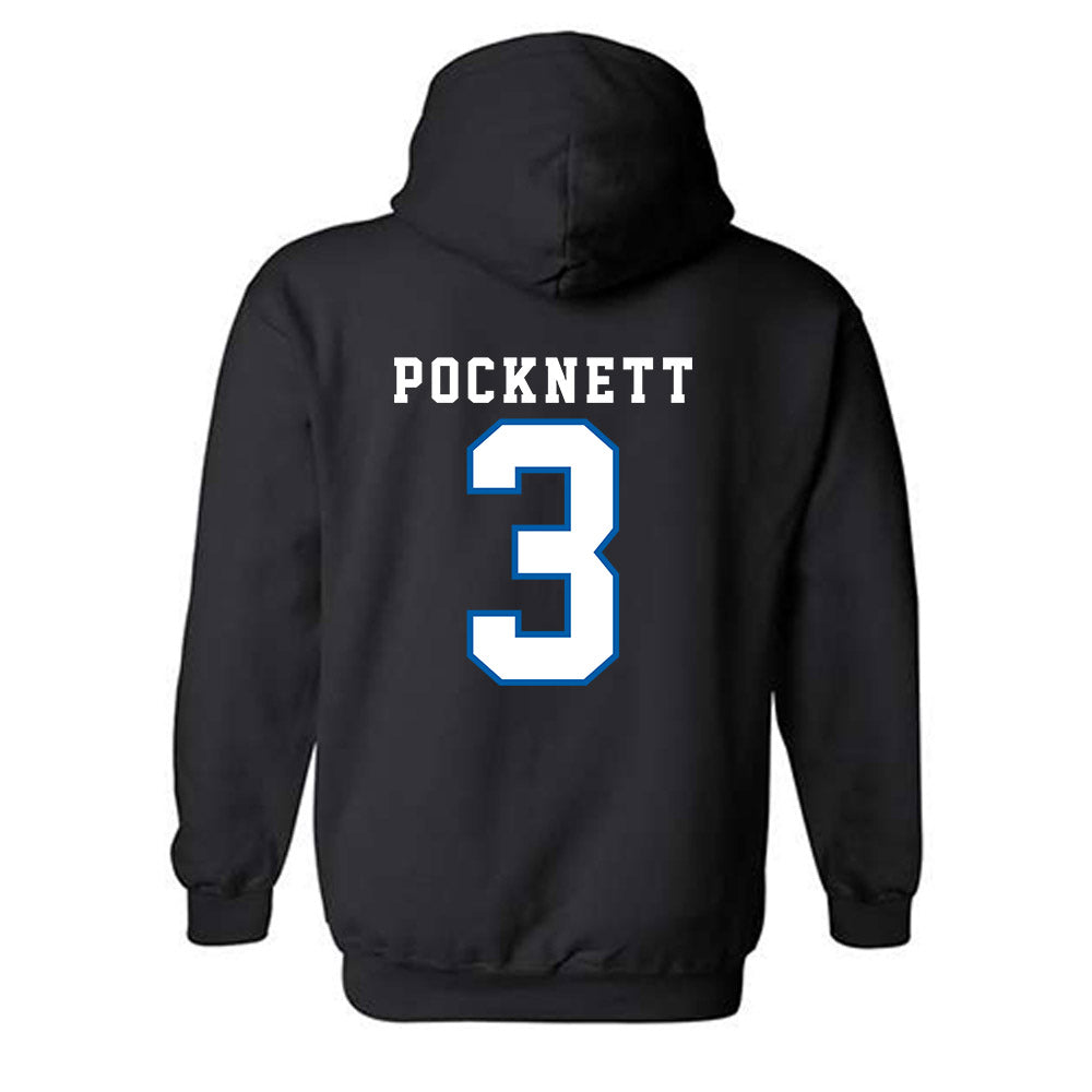 Buffalo - NCAA Men's Basketball : Mikhail Pocknett - Hooded Sweatshirt-1