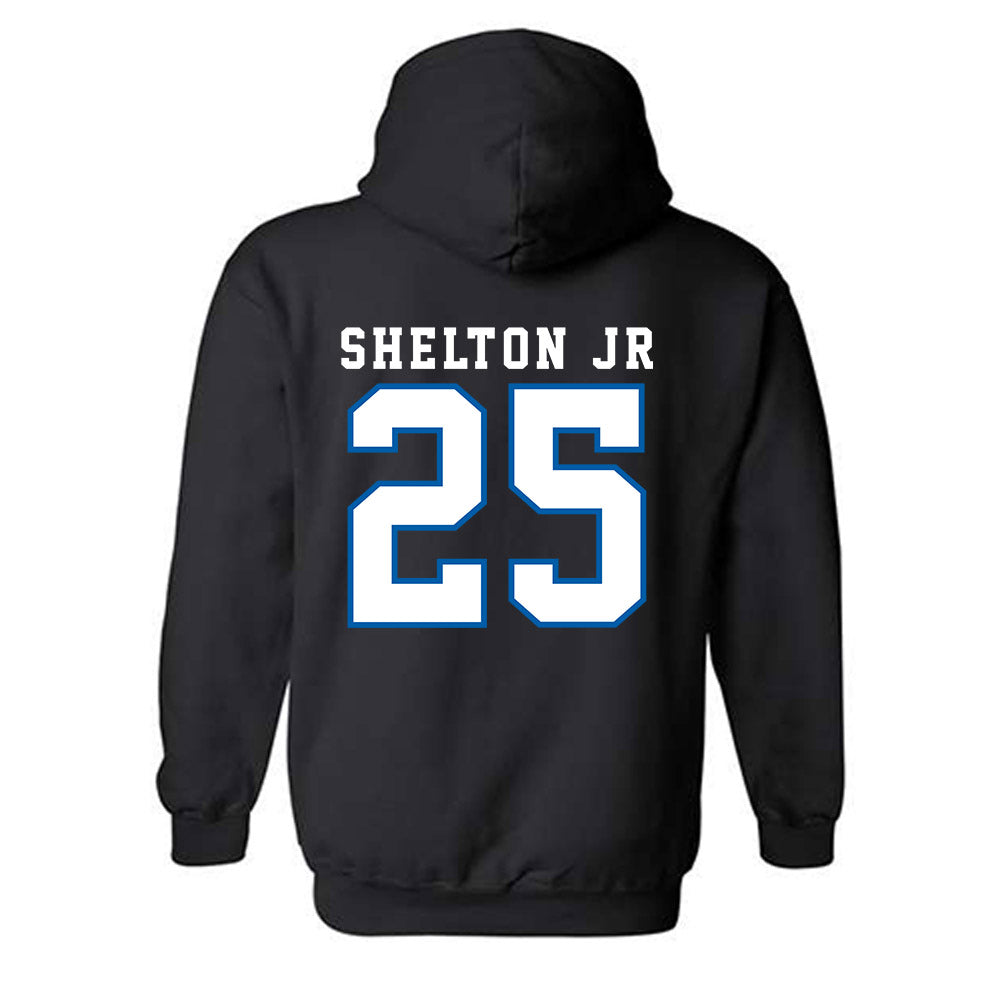 Buffalo - NCAA Football : Terrance Shelton Jr - Classic Shersey Hooded Sweatshirt-1
