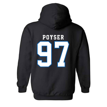 Buffalo - NCAA Football : Junior Poyser - Hooded Sweatshirt