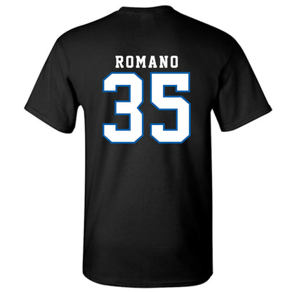 Buffalo - NCAA Men's Basketball : Evan Romano - T-Shirt-1