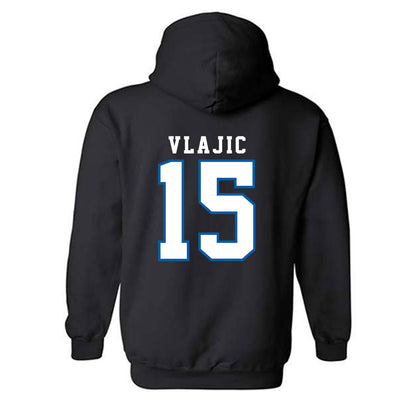 Buffalo - NCAA Men's Basketball : Aleksa Vlajic - Hooded Sweatshirt-1