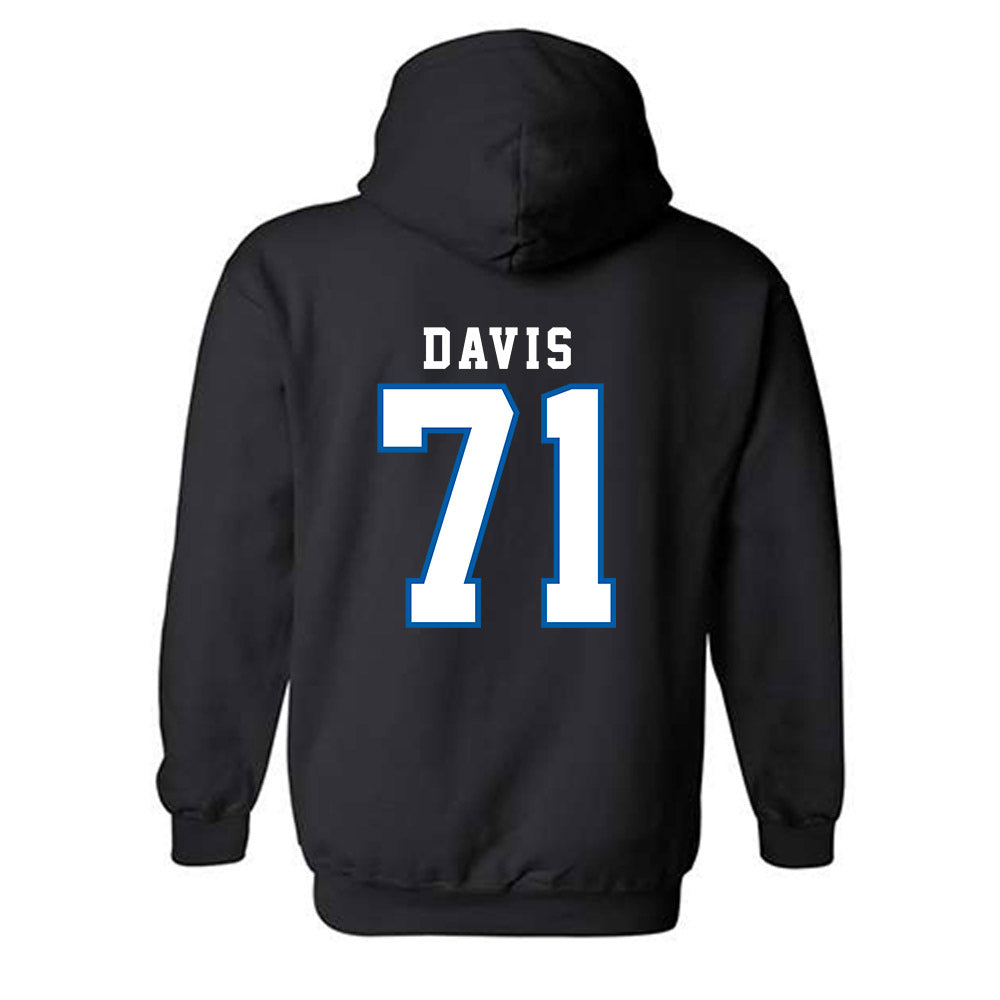 Buffalo - NCAA Football : Cameron Davis - Classic Shersey Hooded Sweatshirt-1