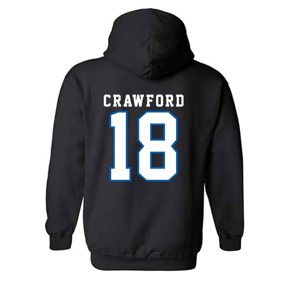 Buffalo - NCAA Football : Dion Crawford - Hooded Sweatshirt