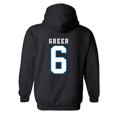 Buffalo - NCAA Football : Miles Greer - Hooded Sweatshirt-1