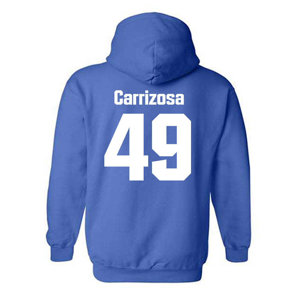 SJSU - NCAA Football : Trent Carrizosa - Classic Shersey Hooded Sweatshirt-1