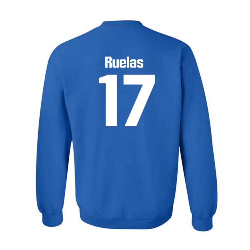 SJSU - NCAA Football : Ryker Ruelas - Classic Shersey Crewneck Sweatshirt-1