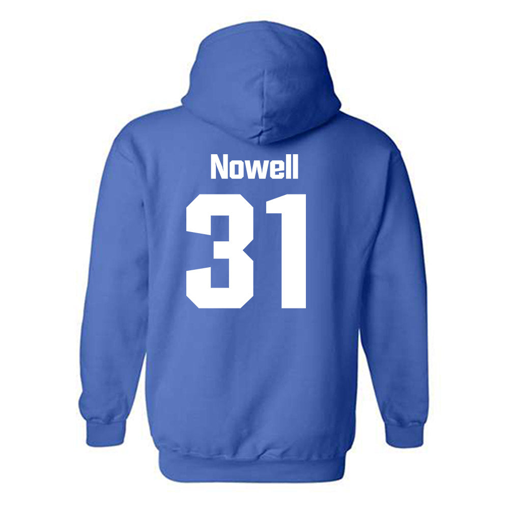SJSU - NCAA Football : Hunter Nowell - Classic Shersey Hooded Sweatshirt-1