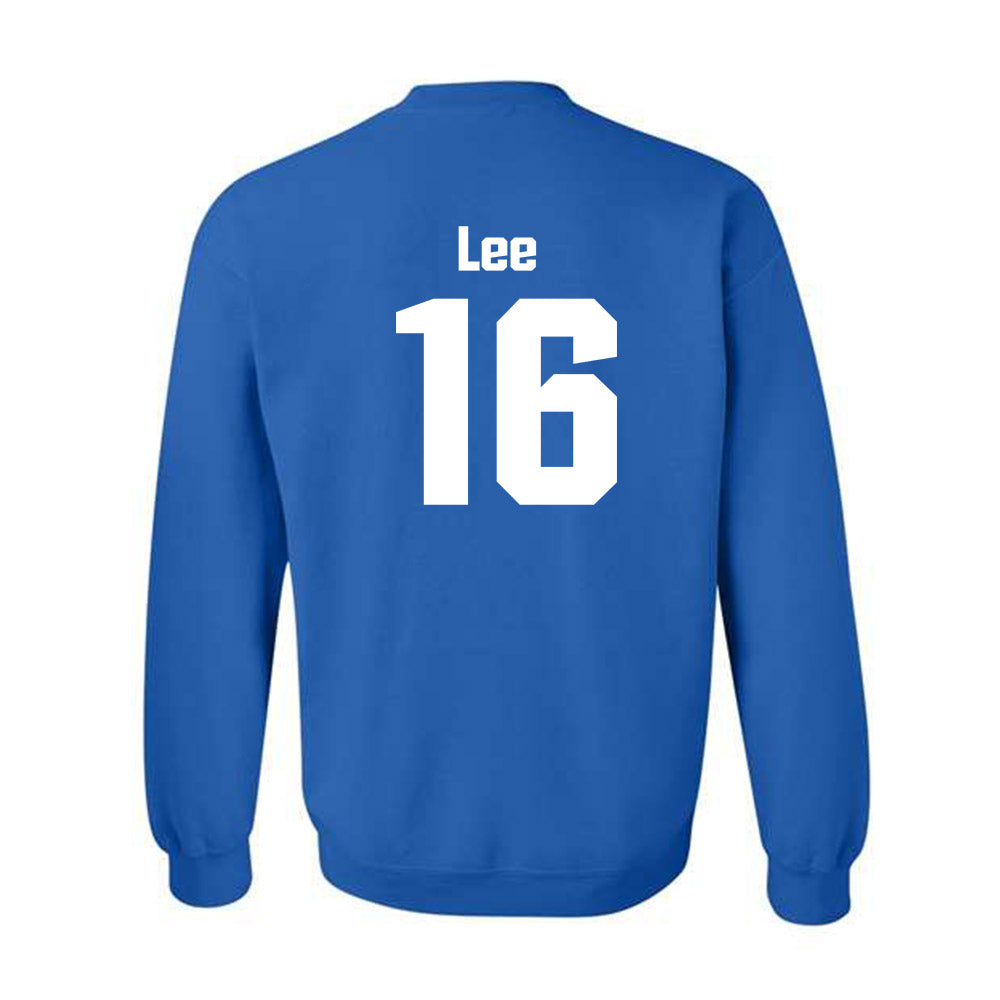 SJSU - NCAA Football : CJ Lee - Classic Shersey Crewneck Sweatshirt-1
