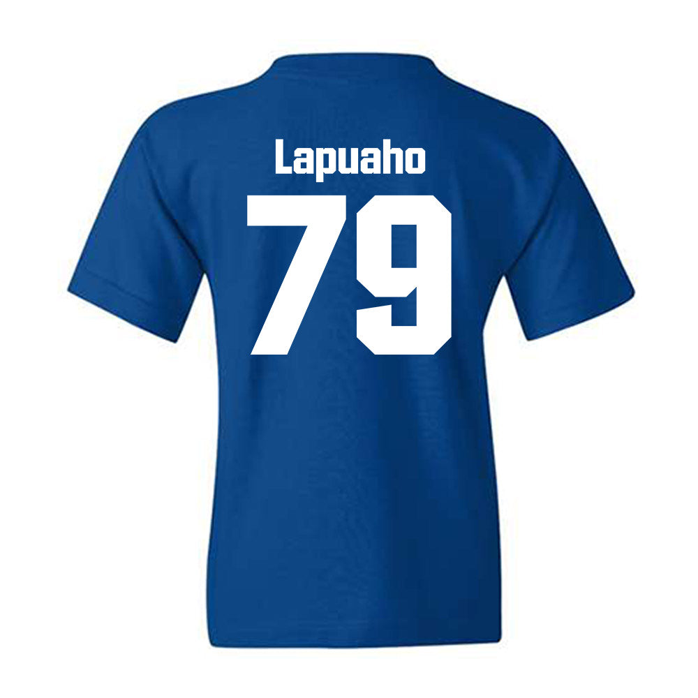 SJSU - NCAA Football : Peseti Lapuaho - Classic Shersey Youth T-Shirt-1
