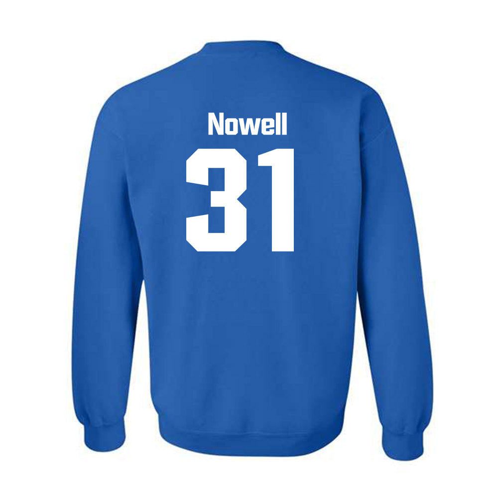 SJSU - NCAA Football : Hunter Nowell - Classic Shersey Crewneck Sweatshirt-1