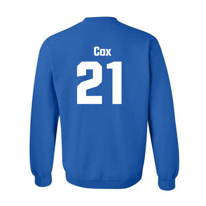 SJSU - NCAA Football : Charles Cox - Classic Shersey Crewneck Sweatshirt-1