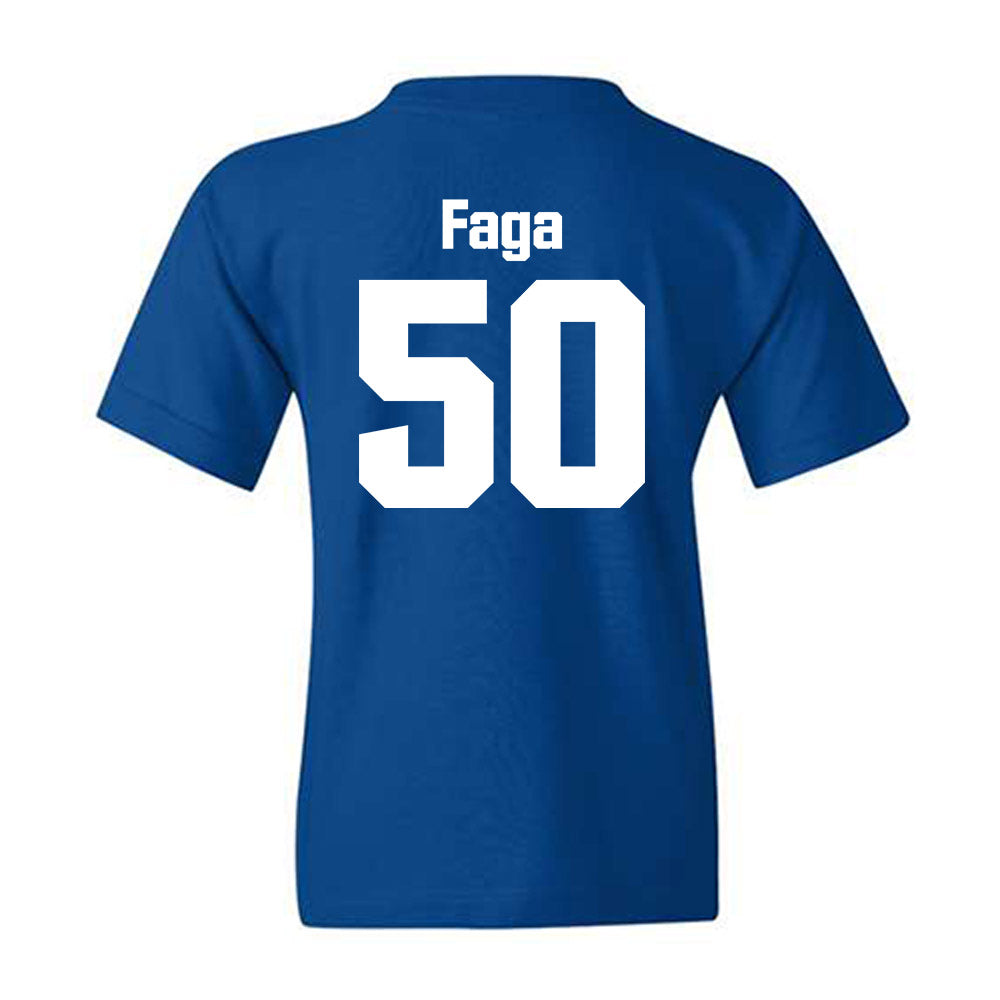 SJSU - NCAA Football : Gafataulagi Faga - Classic Shersey Youth T-Shirt-1