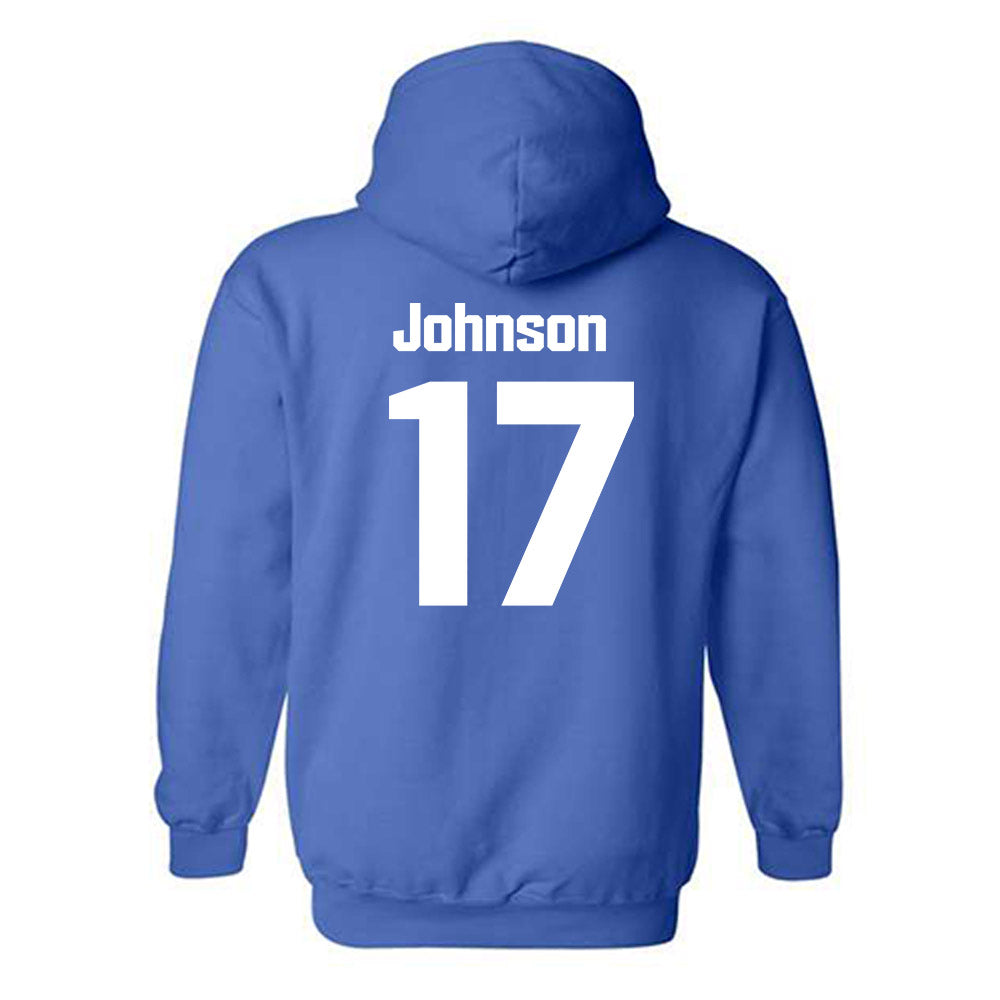 SJSU - NCAA Men's Water Polo : Aidan Johnson - Classic Shersey Hooded Sweatshirt-1