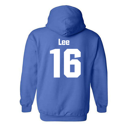 SJSU - NCAA Football : CJ Lee - Classic Shersey Hooded Sweatshirt-1