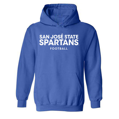 SJSU - NCAA Football : Manuel Serna - Classic Shersey Hooded Sweatshirt-0