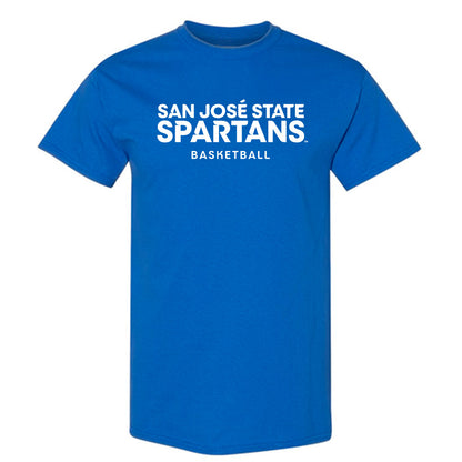 SJSU - NCAA Men's Basketball : Javaughn Hannah - Classic Shersey T-Shirt-0