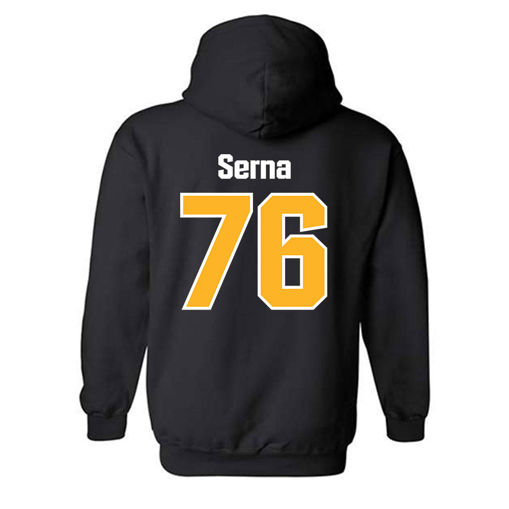 SJSU - NCAA Football : Manuel Serna - Classic Shersey Hooded Sweatshirt-1