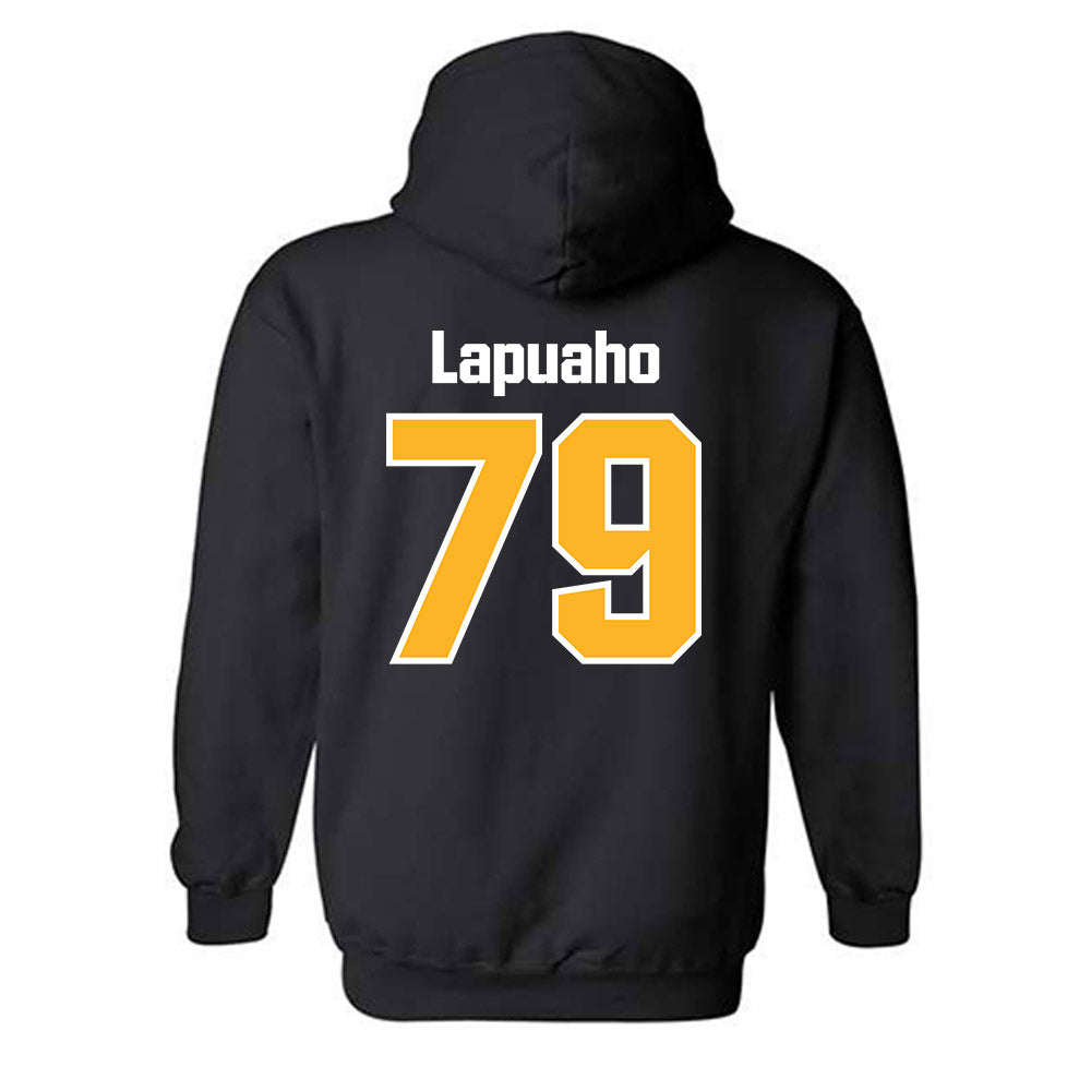 SJSU - NCAA Football : Peseti Lapuaho - Classic Shersey Hooded Sweatshirt-1