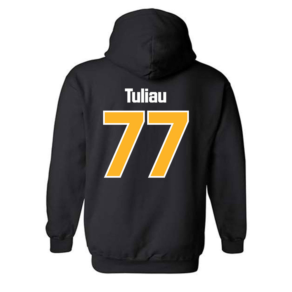 SJSU - NCAA Football : Daniel Tuliau - Classic Shersey Hooded Sweatshirt-1