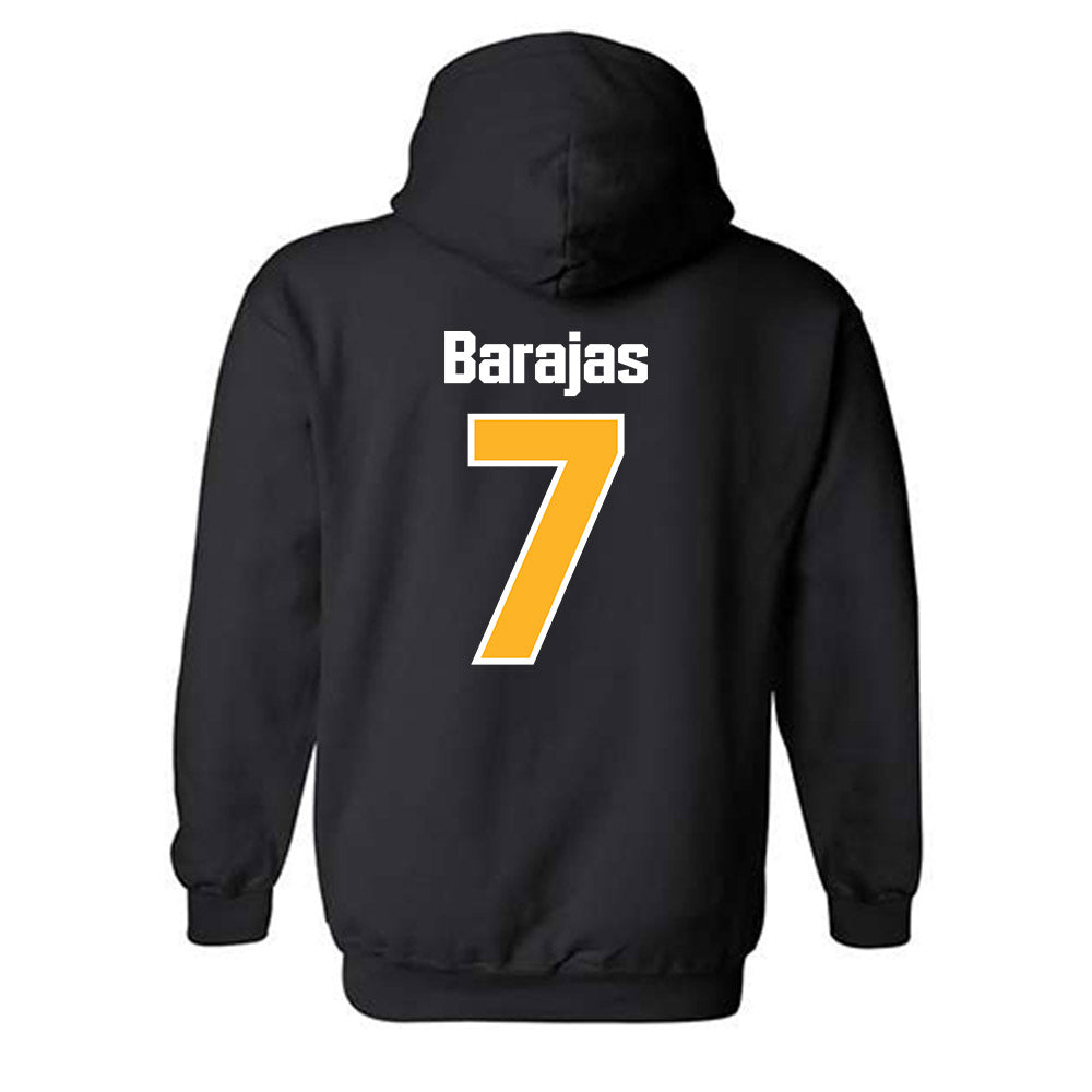 SJSU - NCAA Men's Soccer : Jarette Barajas - Classic Shersey Hooded Sweatshirt-1