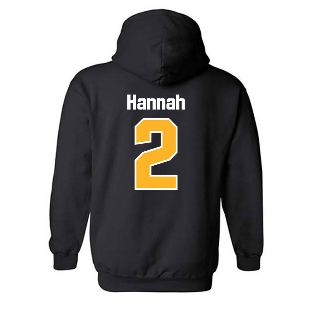 SJSU - NCAA Men's Basketball : Javaughn Hannah - Classic Shersey Hooded Sweatshirt-1