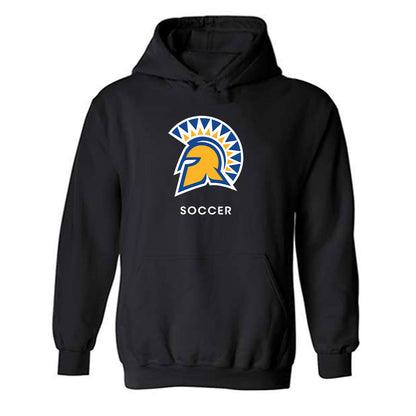 SJSU - NCAA Men's Soccer : Emmanuel Garcia - Classic Shersey Hooded Sweatshirt-0