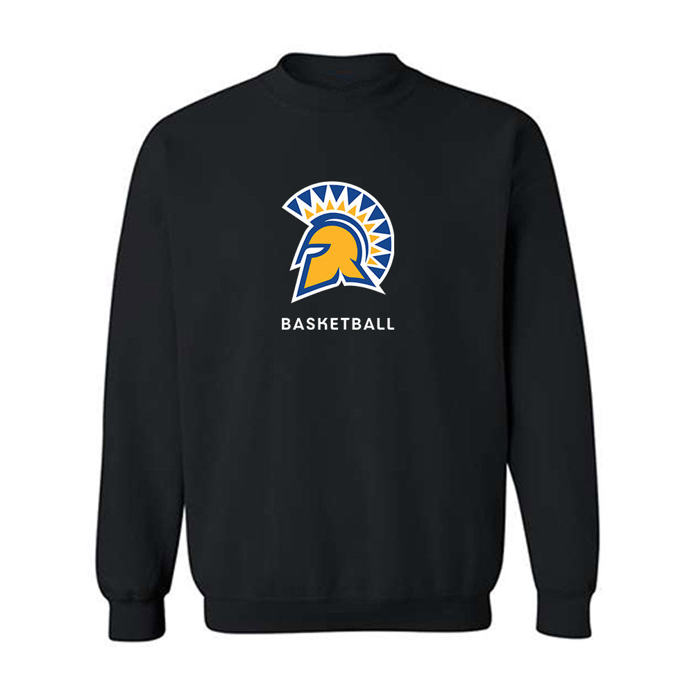 SJSU - NCAA Men's Basketball : Christian Wise - Classic Shersey Crewneck Sweatshirt-0