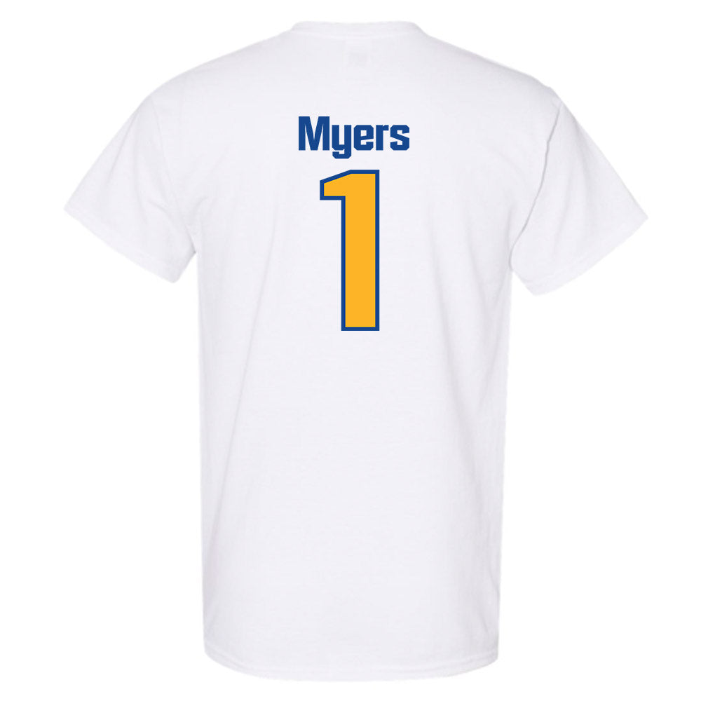 SJSU - NCAA Men's Basketball : Adrian Myers - Classic Shersey T-Shirt-1