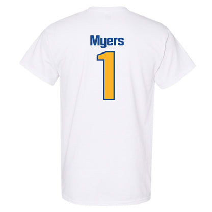 SJSU - NCAA Men's Basketball : Adrian Myers - Classic Shersey T-Shirt-1