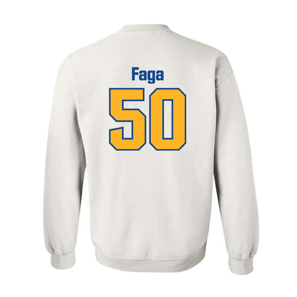 SJSU - NCAA Football : Gafataulagi Faga - Classic Shersey Crewneck Sweatshirt-1