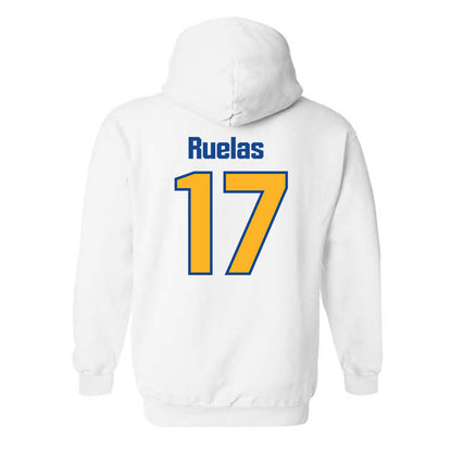 SJSU - NCAA Football : Ryker Ruelas - Classic Shersey Hooded Sweatshirt-1