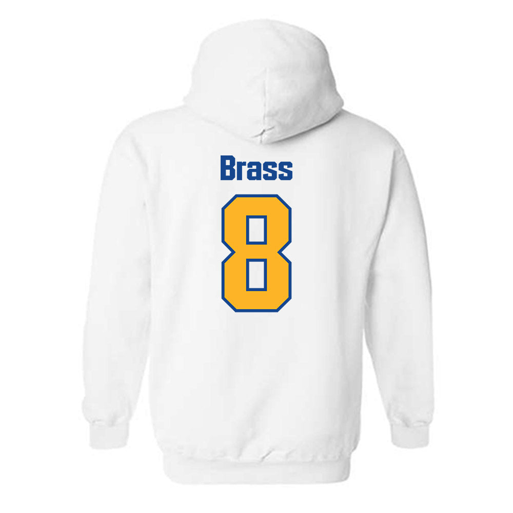 SJSU - NCAA Women's Soccer : Joliye Brass - Classic Shersey Hooded Sweatshirt-1
