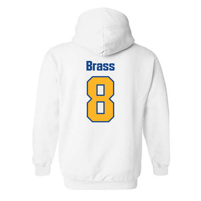 SJSU - NCAA Women's Soccer : Joliye Brass - Classic Shersey Hooded Sweatshirt-1