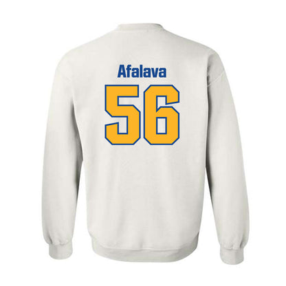 SJSU - NCAA Football : Simeon Afalava - Classic Shersey Crewneck Sweatshirt-1