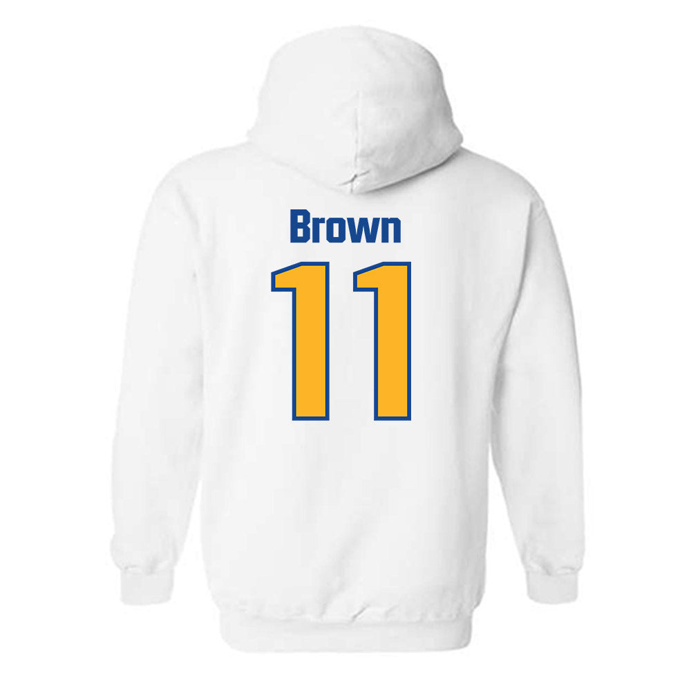 SJSU - NCAA Women's Soccer : Keely Brown - Classic Shersey Hooded Sweatshirt-1