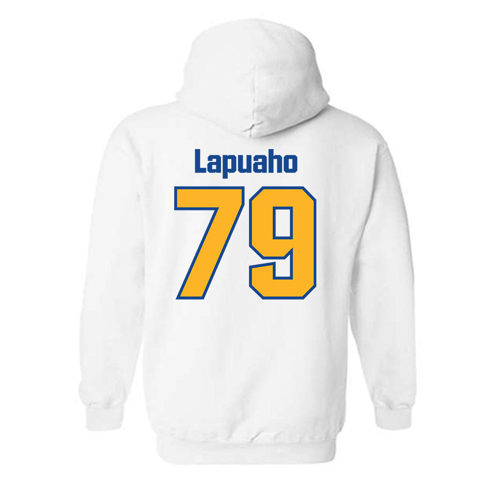 SJSU - NCAA Football : Peseti Lapuaho - Classic Shersey Hooded Sweatshirt-1