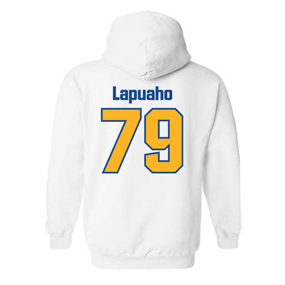 SJSU - NCAA Football : Peseti Lapuaho - Classic Shersey Hooded Sweatshirt-1