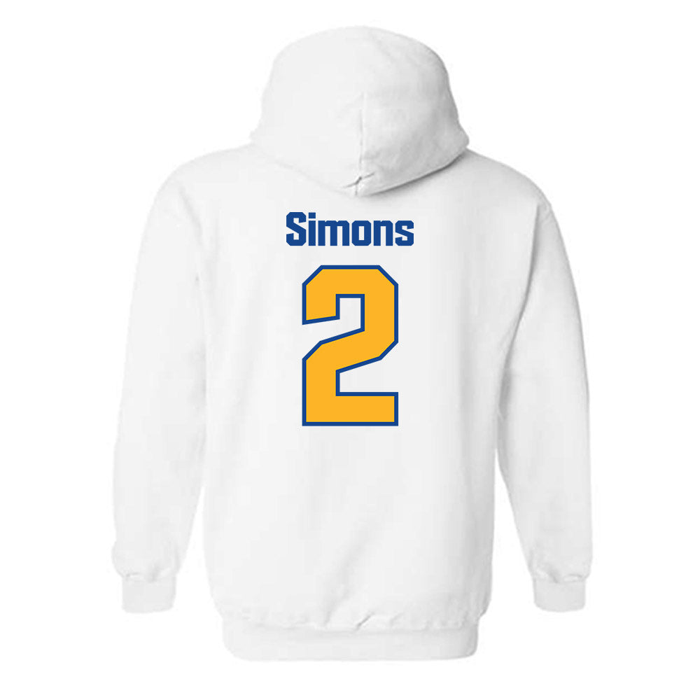 SJSU - NCAA Women's Basketball : McKenna Simons - Classic Shersey Hooded Sweatshirt-1
