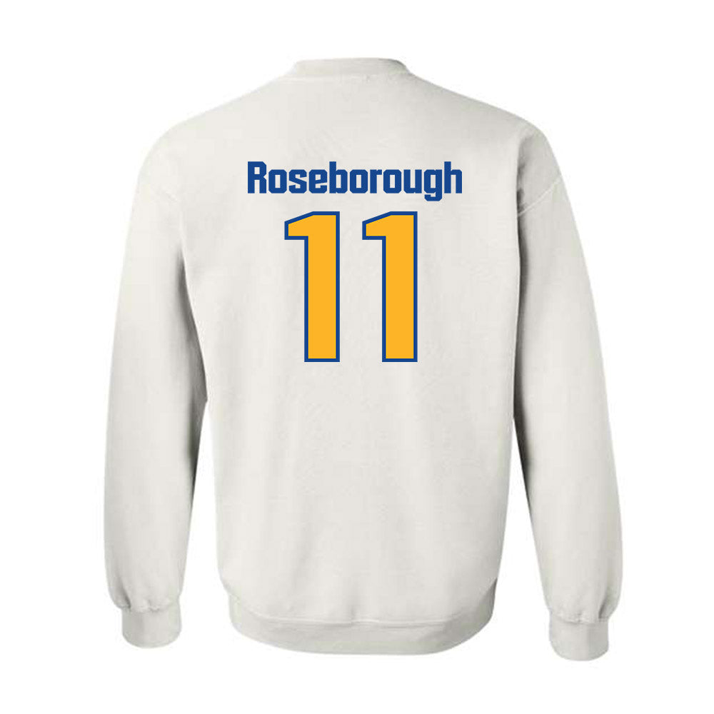 SJSU - NCAA Men's Basketball : Ben Roseborough - Classic Shersey Crewneck Sweatshirt-1