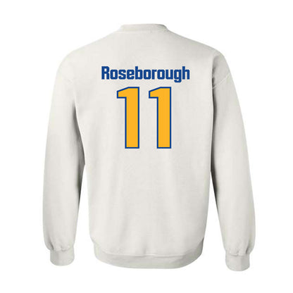 SJSU - NCAA Men's Basketball : Ben Roseborough - Classic Shersey Crewneck Sweatshirt-1