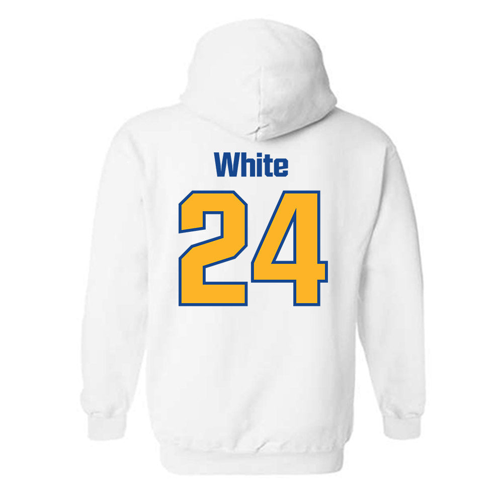SJSU - NCAA Women's Soccer : Leilani White - Classic Shersey Hooded Sweatshirt-1
