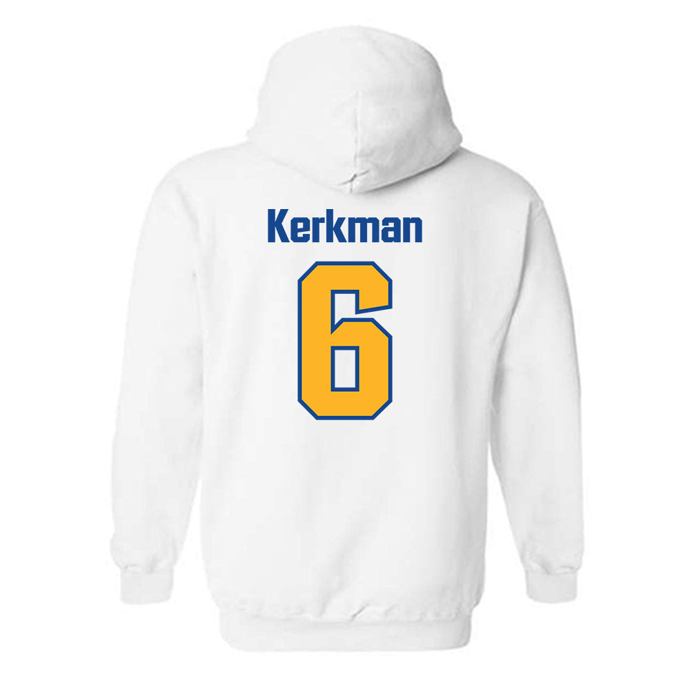 SJSU - NCAA Women's Volleyball : Halle Kerkman - Classic Shersey Hooded Sweatshirt-1