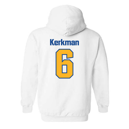 SJSU - NCAA Women's Volleyball : Halle Kerkman - Classic Shersey Hooded Sweatshirt-1