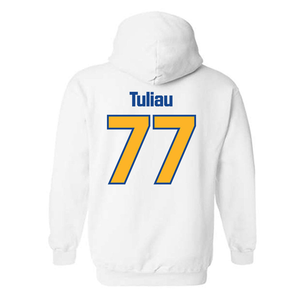 SJSU - NCAA Football : Daniel Tuliau - Classic Shersey Hooded Sweatshirt-1