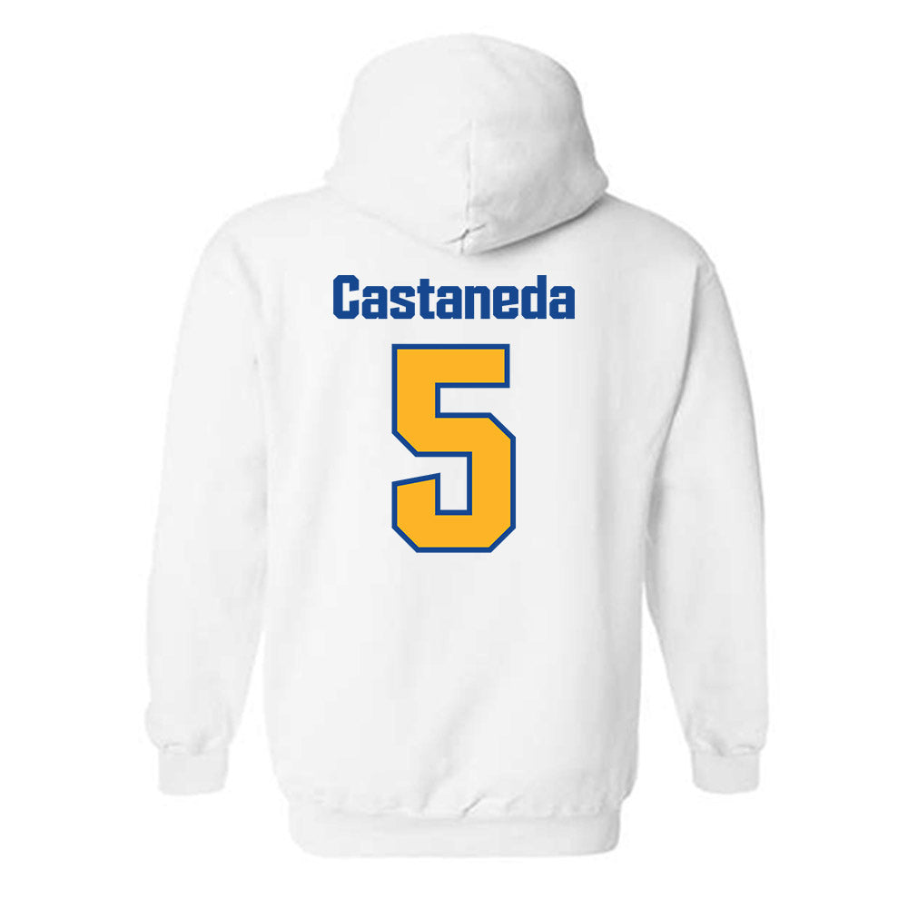 SJSU - NCAA Women's Volleyball : Morgan Castaneda - Classic Shersey Hooded Sweatshirt-1