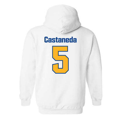 SJSU - NCAA Women's Volleyball : Morgan Castaneda - Classic Shersey Hooded Sweatshirt-1