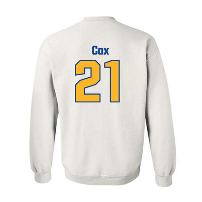 SJSU - NCAA Football : Charles Cox - Classic Shersey Crewneck Sweatshirt-1