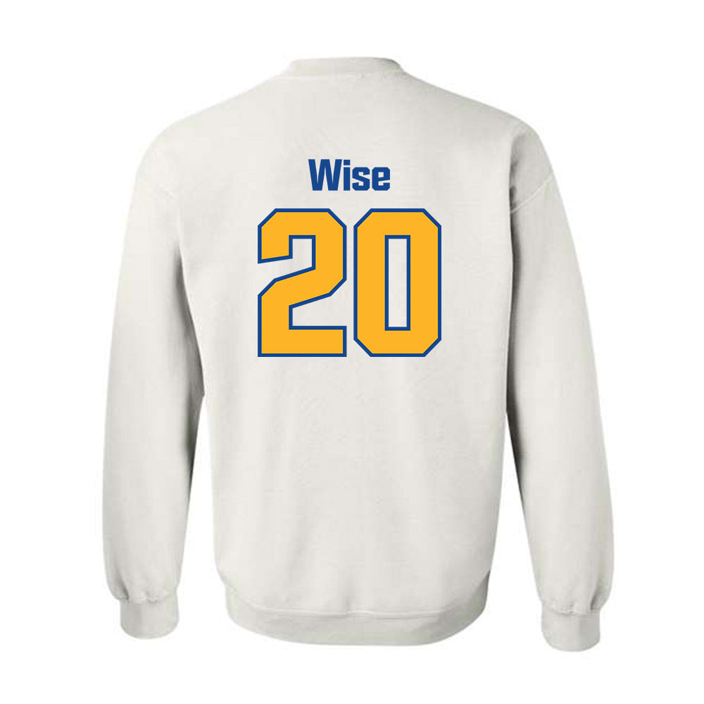 SJSU - NCAA Men's Basketball : Christian Wise - Classic Shersey Crewneck Sweatshirt-1