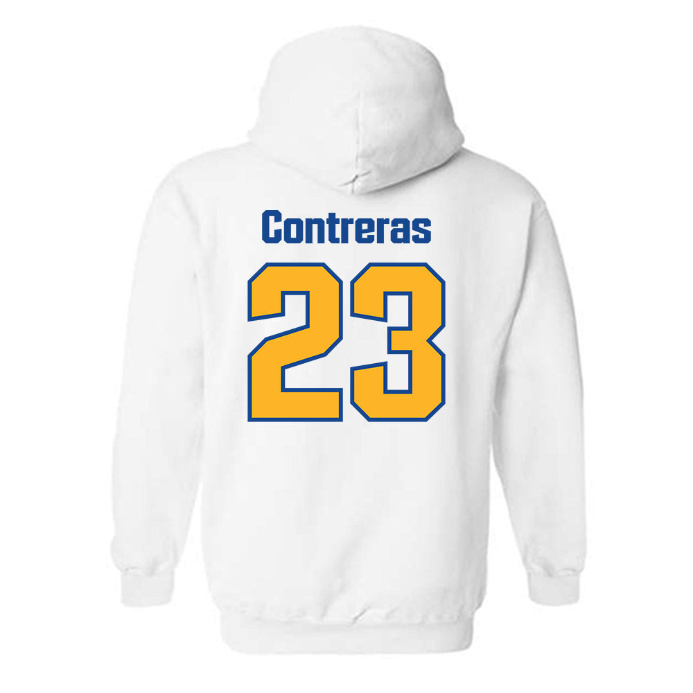 SJSU - NCAA Men's Soccer : Juan Contreras - Classic Shersey Hooded Sweatshirt-1