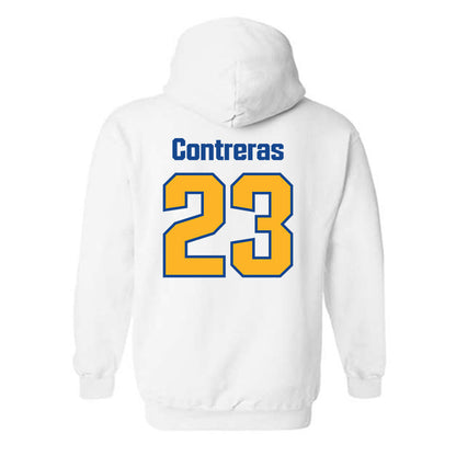 SJSU - NCAA Men's Soccer : Juan Contreras - Classic Shersey Hooded Sweatshirt-1
